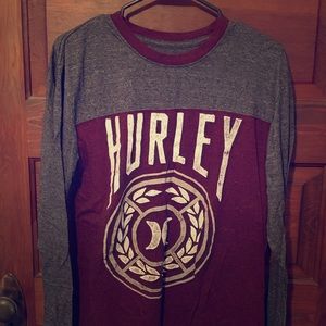 Men’s Hurley Long sleeve shirt. Size Large